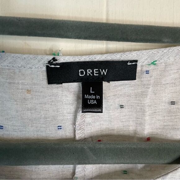 DREW Embroidered Rainbow Swiss Dot Top - Picture 4 of 5